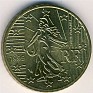 50 Euro Cent France 1999 KM# 1287. Uploaded by Granotius